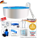 4,5 x 1,35 Schwimmbecken Set