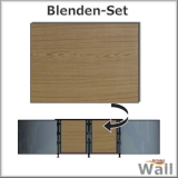 Germany-Pools Wall Blende A Tiefe 1,20 m Edition Wood