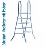 400 x 125 cm Gartenpool Komplettset