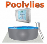 500 x 150 Pool Komplettset Alu Gartenpool