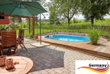 8,00 x 4,00 x 1,20 m Ovalpool